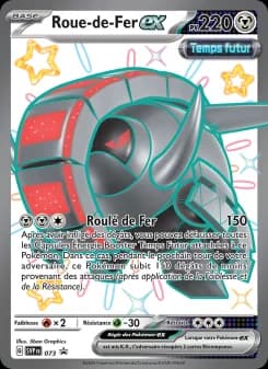 Carte Pokémon Roue-de-Fer-ex #073 — Promos Écarlate et Violet
