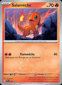 Carte Pokémon Salamèche #047 — Promos Écarlate et Violet