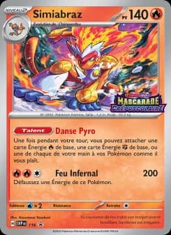 Carte Pokémon Simiabraz #116 — Promos Écarlate et Violet