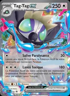 Carte Pokémon Tag-Tag-ex #100 — Promos Écarlate et Violet