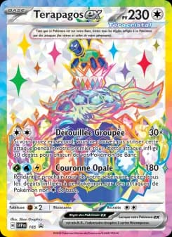 Carte Pokémon Terapagos-ex #165 — Promos Écarlate et Violet