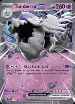 Carte Pokémon Tomberro-ex #162 — Promos Écarlate et Violet