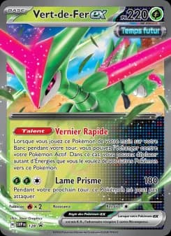Carte Pokémon Vert-de-Fer-ex #128 — Promos Écarlate et Violet