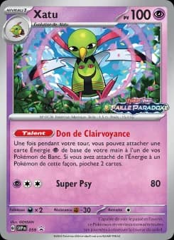 Carte Pokémon Xatu #059 — Promos Écarlate et Violet