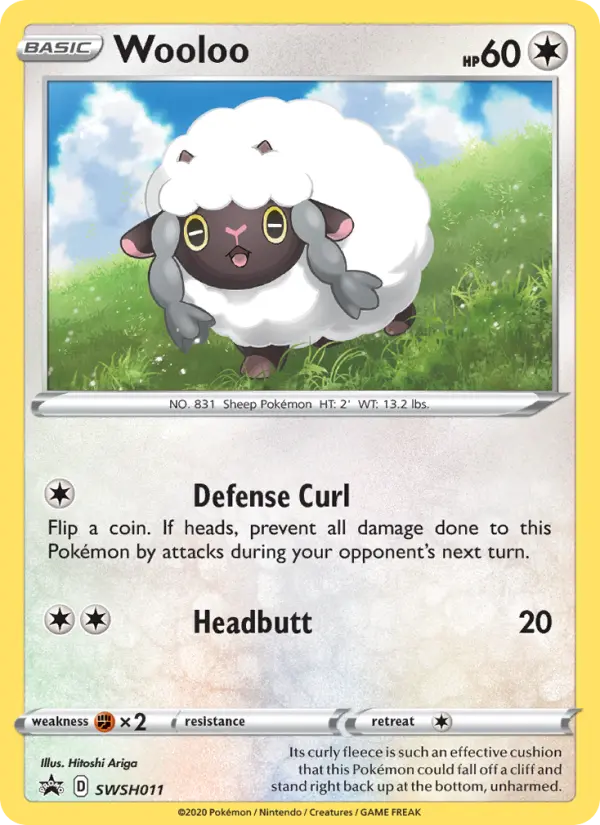 Wooloo #SWSH011 — Sword & Shield Promos