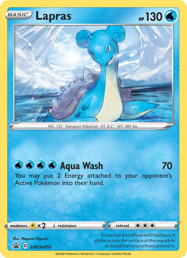 Lapras #SWSH051 — Sword & Shield Promos