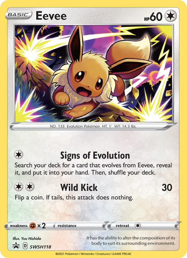 Eevee #SWSH118 — Sword & Shield Promos
