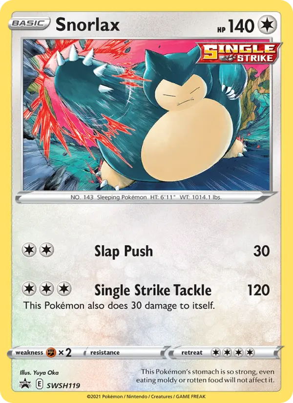 Snorlax #SWSH119 — Sword & Shield Promos