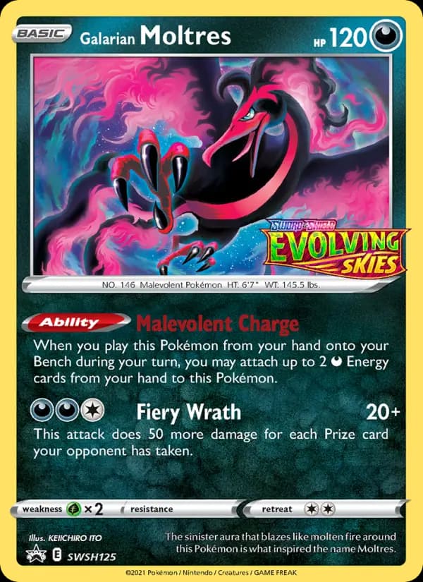 Galarian Moltres #SWSH125 — Sword & Shield Promos