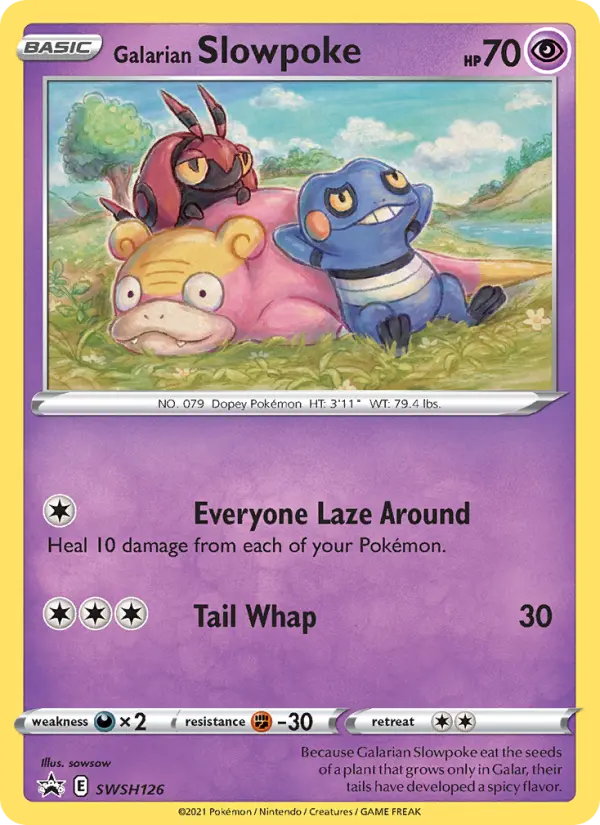 Galarian Slowpoke #SWSH126 — Sword & Shield Promos