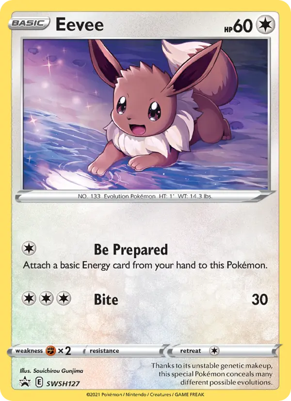 Eevee #SWSH127 — Sword & Shield Promos