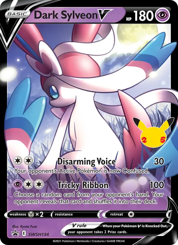 Dark Sylveon V #SWSH134 — Sword & Shield Promos