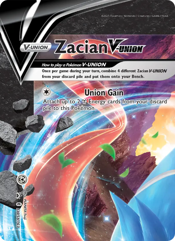 Zacian V-UNION #SWSH163 — Sword & Shield Promos