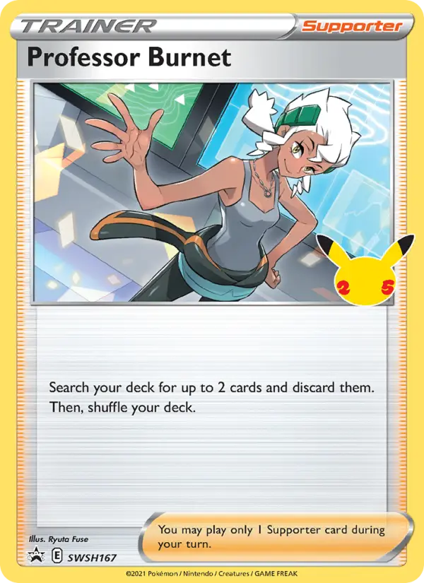 Professor Burnet #SWSH167 — Sword & Shield Promos