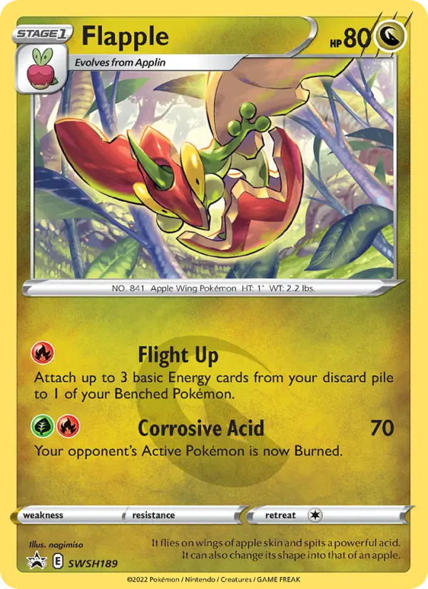 Flapple #SWSH189 — Sword & Shield Promos