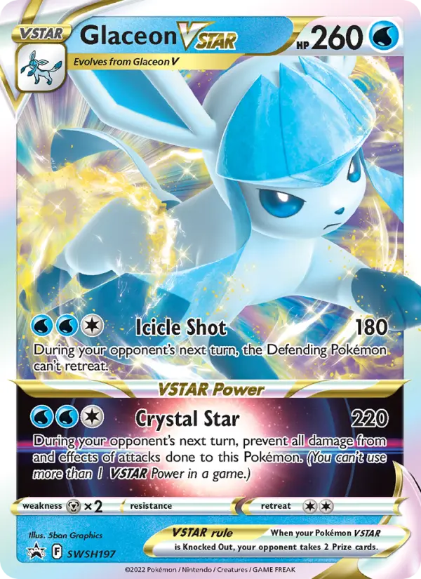 Glaceon VSTAR #SWSH197 — Sword & Shield Promos