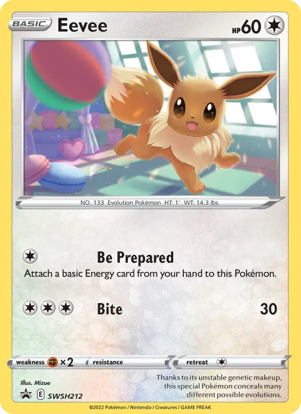 Eevee #SWSH212 — Sword & Shield Promos
