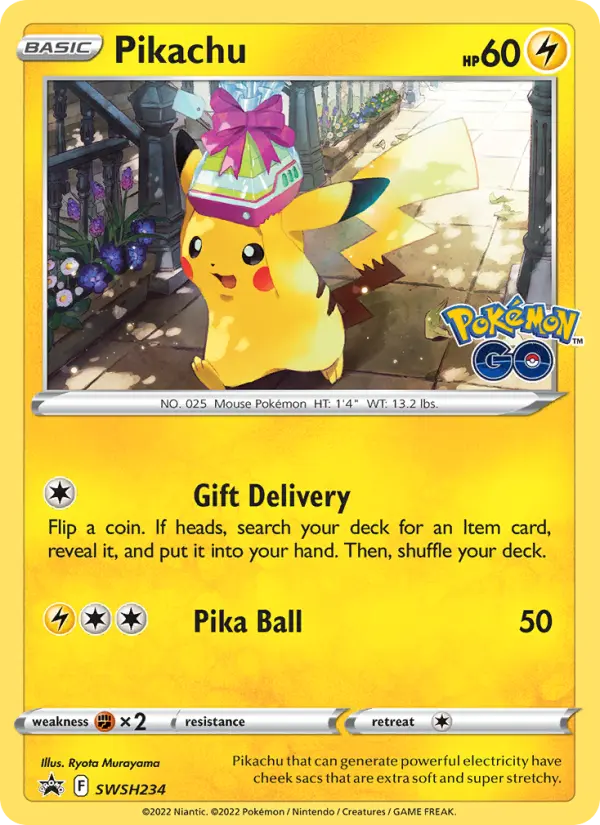 Pikachu #SWSH234 — Sword & Shield Promos