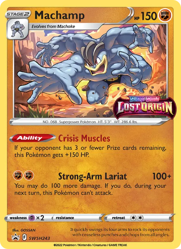 Machamp #SWSH243 — Sword & Shield Promos
