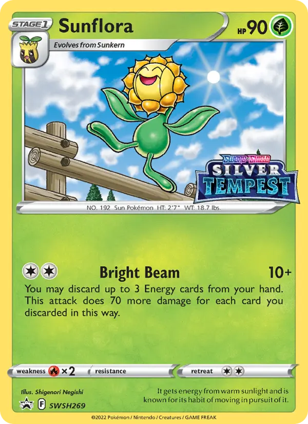 Sunflora #SWSH269 — Sword & Shield Promos