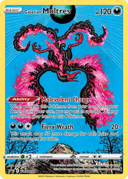 Galarian Moltres #SWSH284 — Sword & Shield Promos