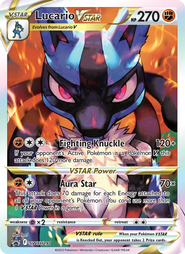 Lucario VSTAR #SWSH291 — Sword & Shield Promos