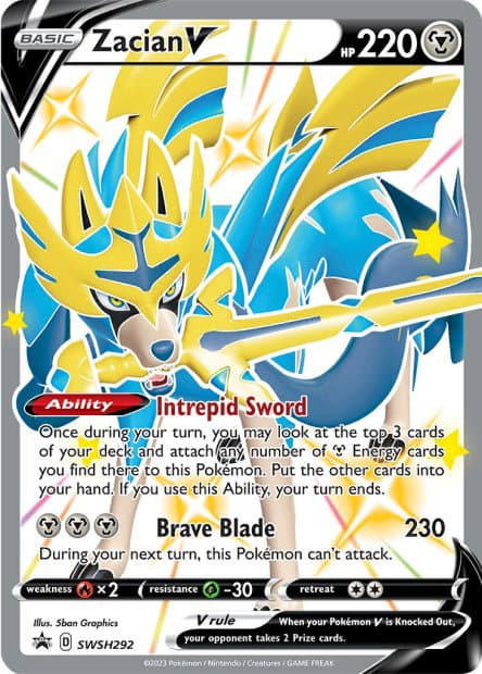 Zacian V #SWSH292 — Sword & Shield Promos