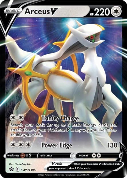 Arceus V #SWSH306 — Sword & Shield Promos