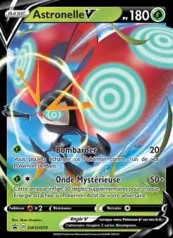 Carte Pokémon Astronelle V #SWSH078 — Promos Épée et Bouclier
