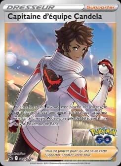 Carte Pokémon Capitaine d'équipe Candela #SWSH228 — Promos Épée et Bouclier