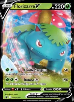 Carte Pokémon Florizarre V #SWSH100 — Promos Épée et Bouclier