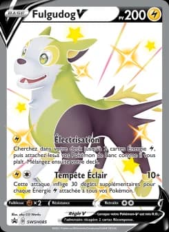 Carte Pokémon Fulgudog V #SWSH085 — Promos Épée et Bouclier