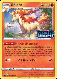 Carte Pokémon Galopa #SWSH270 — Promos Épée et Bouclier