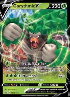 Carte Pokémon Gorythmic V #SWSH014 — Promos Épée et Bouclier