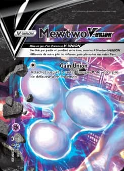 Carte Pokémon Mewtwo V-UNION #SWSH159 — Promos Épée et Bouclier
