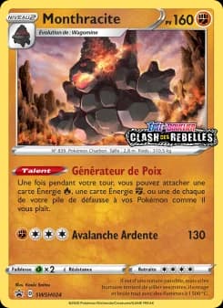 Carte Pokémon Monthracite #SWSH024 — Promos Épée et Bouclier