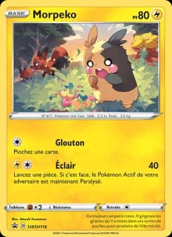 Carte Pokémon Morpeko #SWSH116 — Promos Épée et Bouclier