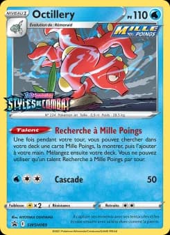 Carte Pokémon Octillery #SWSH089 — Promos Épée et Bouclier