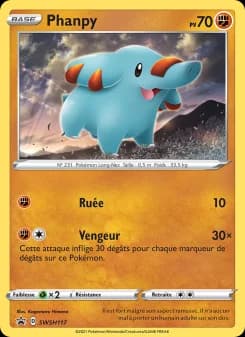 Carte Pokémon Phanpy #SWSH117 — Promos Épée et Bouclier