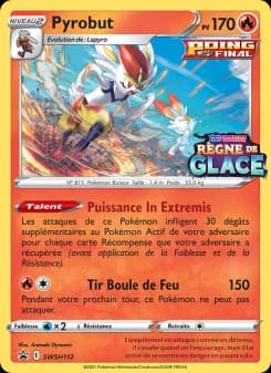 Carte Pokémon Pyrobut #SWSH112 — Promos Épée et Bouclier