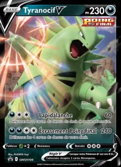Carte Pokémon Tyranocif V #SWSH109 — Promos Épée et Bouclier