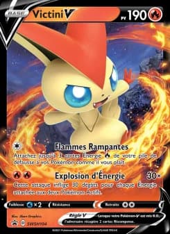 Carte Pokémon Victini V #SWSH104 — Promos Épée et Bouclier