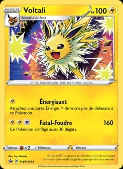 Carte Pokémon Voltali #SWSH094 — Promos Épée et Bouclier