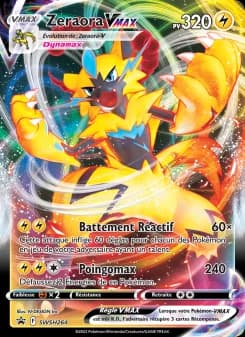 Carte Pokémon Zeraora VMAX #SWSH264 — Promos Épée et Bouclier
