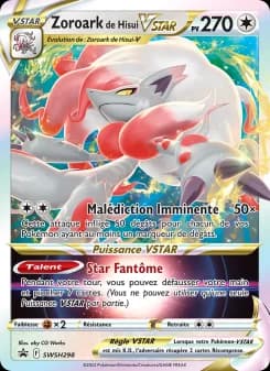 Carte Pokémon Zoroark de Hisui VSTAR #SWSH298 — Promos Épée et Bouclier