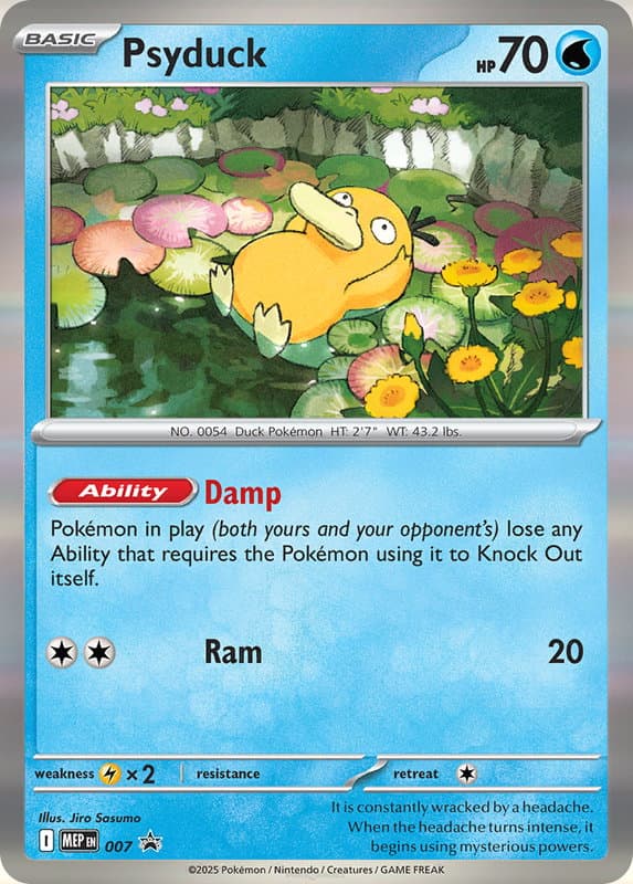 Psyduck #007 — Mega Evolution Promos