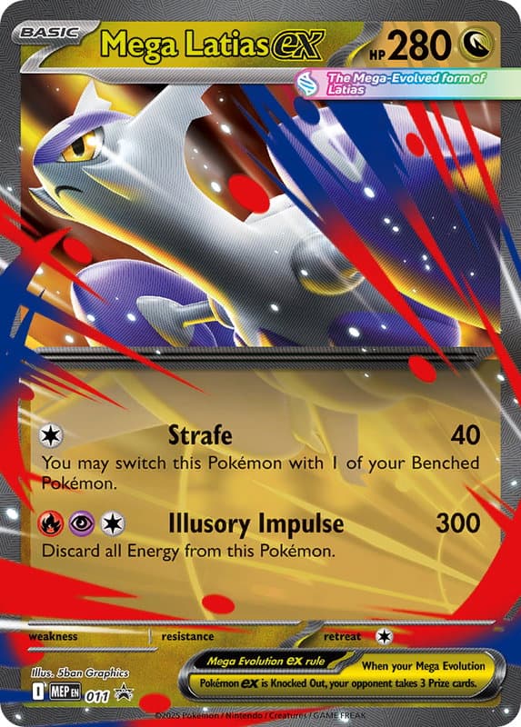 Mega Latias ex #011 — Mega Evolution Promos