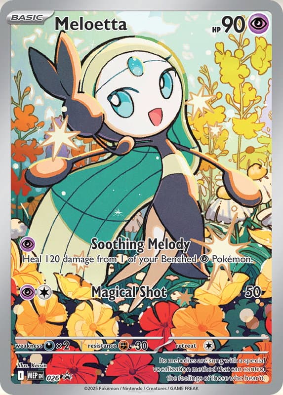 Meloetta #026 — Mega Evolution Promos