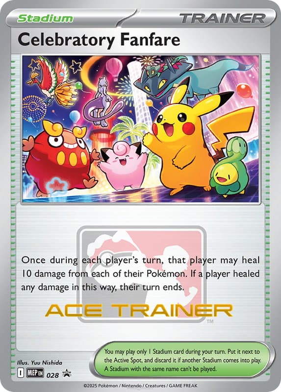 Celebratory Fanfare #028 — Mega Evolution Promos