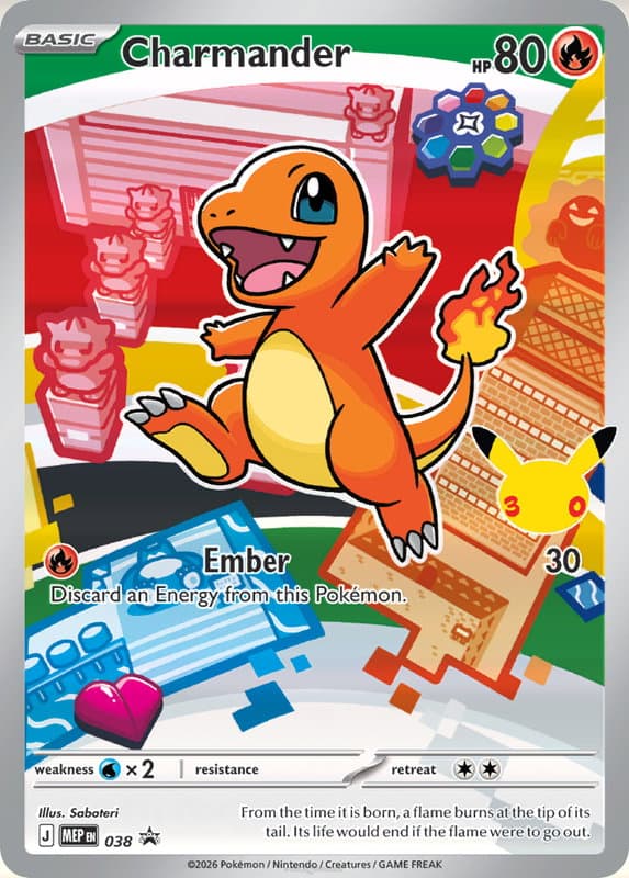 Charmander #038 — Mega Evolution Promos